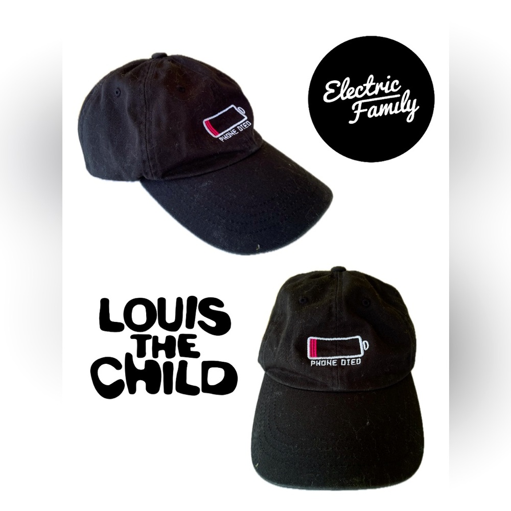 Louis the Child x Electric Family Limited Edition Phone Died Dad Hat 🧢 One Size